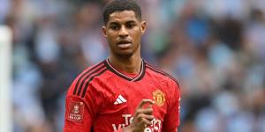 Man United's ENTIRE squad 'is up for sale' - with just THREE players named as 'off limits' - and club will listen to offers for Marcus Rashford as they face having to sell to make big signings