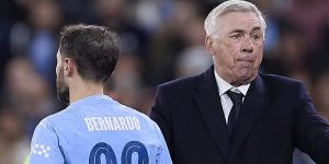 Carlo Ancelotti hits back at Bernardo Silva after he called Real Madrid a 'weird team' following Manchester City's Champions League exit... as his side prepare for Bayern Munich clash
