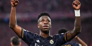 Bayern Munich 2-2 Real Madrid: Vinicius steals Jude Bellingham's thunder with brilliant double... but Harry Kane's 43rd goal of the season keeps Thomas Tuchel's dreams of European glory alive