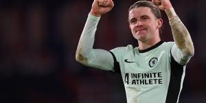 Chelsea fans set to show appreciation for Conor Gallagher and unveil giant banner of the captain ahead of Tottenham clash... as speculation mounts over their homegrown star's future at the club