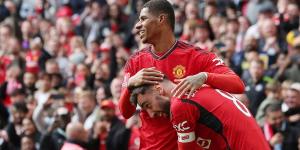 Bruno Fernandes and Marcus Rashford are major doubts for Man United's trip to Crystal Palace on Monday night - as the Red Devils skipper's incredible injury record looks set to end