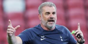 Ange Postecoglou admits he's 'not interested' in Tottenham's set piece struggles... as Spurs boss quotes Billy Joel and says he WILL build a successful side in north London