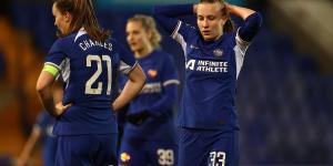 Liverpool 4-3 Chelsea: Emma Hayes' hopes of fairytale ending dealt huge blow as Gemma Bonner scores injury time winner to leave Man City in the box seat in WSL title race