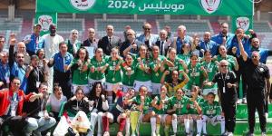 تتويج نادي أقبو بكأس الجزائر لكرة القدم النسائية
