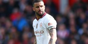 Kyle Walker and wife, Annie Kilner, are 'considering moving to Saudi Arabia' as the Man City star 'speaks with former colleague Riyad Mahrez' about life in the Middle East