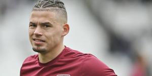 Kalvin Phillips' West Ham loan 'ends with mystery injury', all but ending the Man City midfielder's hopes of making England's Euros squad