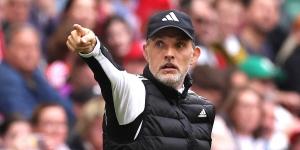 Thomas Tuchel 'is on Man United's shortlist' if Sir Jim Ratcliffe decides to replace Erik ten Hag - with the German set to leave Bayern Munich in the summer despite fan protests