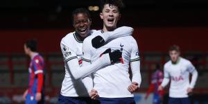 Tottenham fans fume about the 'most Spurs thing EVER' after their U21s side are denied the Premier League 2 title - despite finishing top!