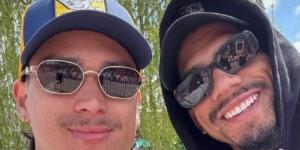 Darwin Nunez spotted with Barcelona star Ronaldo Araujo amid reports linking him with a move to the Spanish giants... after £85m signing deleted all Liverpool-related posts on Instagram