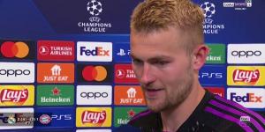 Matthijs De Ligt reveals what linesman said to him after his errant flag denied Bayern Munich late equaliser against Real Madrid