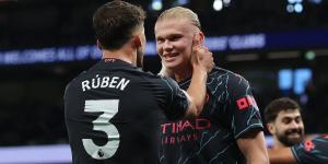 One last twist in the tale? Opta supercomputer reveals Man City and Arsenal's updated chances of winning the Premier League after champions' crucial win at Tottenham