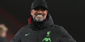 Jurgen Klopp's top five funniest Liverpool moments: Pulling a hamstring celebrating at Anfield, breaking his glasses and a VERY lucky escape with his wedding ring