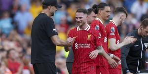 PLAYER RATINGS: Alexis Mac Allister caps off his debut season at Anfield with a goal... but Liverpool's forwards lack end product in Jurgen Klopp's final game in charge