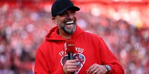 Gary Lineker teases Jurgen Klopp's next role as he claims he has 'heard a little rumour' over the German's future after he bid an emotional farewell to Liverpool after nine years at Anfield