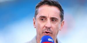 Gary Neville reveals the one Man United player he 'feels sorry for' - and claims they have an 'impossible job' in Erik ten Hag's system