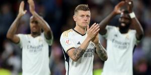 Fans left 'devastated' as Toni Kroos announces shock retirement from football revealing he will end his illustrious career after Euro 2024 with Germany