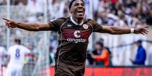 WONDERS OF THE PYRAMID: Harrow-born Dapo Afolayan made his name in England's lower leagues after stints at Chelsea and West Ham - now he'll finally play top-flight football after helping St Pauli reach the Bundesliga