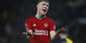 Dwight Yorke claims Rasmus Hojlund is a 'stroll in the PARK' to play against and 'nowhere near the level' of Man United's great strikers… but what does he rate his season out of 10?