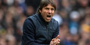 Antonio Conte 'could reach a deal to become Napoli coach this weekend' as the club's interest in Europa League-winning manager Gian Piero Gasperini cools 'amid new Atalanta deal'