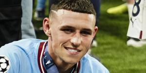 It's 'Fodenballs' now! How Phil Foden's pals have given the England star a new nickname as he 'follows in David Beckham's steps' for his wins both on AND off the pitch