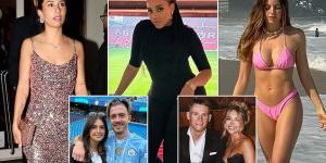 The WAGs are on their way to Wembley! The face of L'Oreal and a qualified pharmacist... meet the better halves of the Man City and Man United stars who will be cheering on from the stands at this weekend's FA Cup final