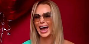 Amanda Holden shares shocking clip of brazen man in Spain walking around completely NAKED - as she jets off on holiday after Britain's Got Talent final