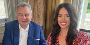 Eamonn Holmes films travel segment with presenter Hayley Sparkes as he is 'consoled by blonde divorce in her 40s' after split from Ruth Langsford