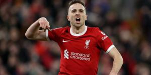 Diogo Jota includes just five of his Liverpool team-mates in his best XI of players he's played alongside and selects himself ahead of star winger... while key Portugal star misses out