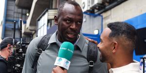 Olympics legend Usain Bolt reveals he's relieved Manchester City beat Arsenal to the Premier League title... despite being a Man United supporter!
