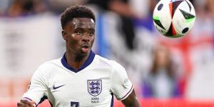 How Bukayo Saka became England's Man of Steel: Arsenal's popular star has an infectious smile... but don't be fooled - he is as tough as they come