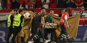 UEFA insist there was NO delay by medical teams in giving treatment to Hungary's Barnabas Varga following sickening collision with Angus Gunn - despite Dominik Szoboszlai raging at medical staff for walking onto the pitch