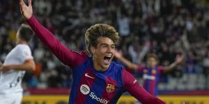 Chelsea 'on the verge of signing' 18-year-old Barcelona star Marc Guiu after pouncing to trigger the striker's shockingly low release clause