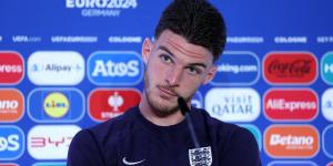 Declan Rice vows that England ARE ready to go on the attack in their final group stage clash against Slovenia... as Three Lions prepare to fire back at claims they are 'tired, leggy and unfit'