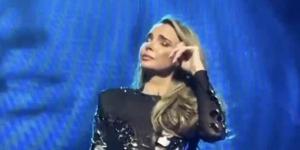 Nadine Coyle breaks down in tears as Girls Aloud pay a heartbreaking tribute to bandmate Sarah Harding on final tour date in Liverpool