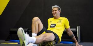 Borussia Dortmund star looks unrecognisable after dramatic weight loss... following images of him appearing out of shape before the Champions League final