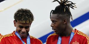 Spain are celebrating what could be the start of another golden age with their Euro 2024 win over England... the future is bright with Nico Williams and Lamine Yamal, writes PETE JENSON