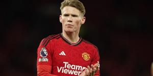 Tottenham 'look to hijack' Fulham's move for Scott McTominay - as Man United 'name their price' for the Scottish star after rejecting offer worth less than £30m