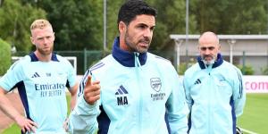 Mikel Arteta admits 'upgrades' are needed across Arsenal's squad this summer as he eyes another Premier League title challenge - with club closing in on Riccardo Calafiori deal