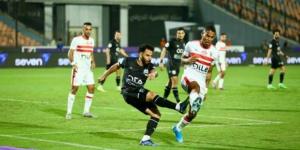 شوط أول سلبي بين الزمالك وزد في دوري نايل