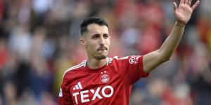 Aberdeen secure club record fee of £6.8million as striker Bojan Miovski joins La Liga high-flyers Girona