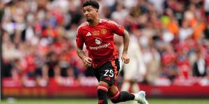 Jadon Sancho is LEFT OUT of Man United's squad against Fulham after being linked with move away - despite Erik ten Hag 'drawing a line' under their row