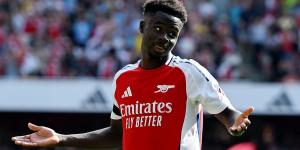 Arsenal 2-0 Wolves: Bukayo Saka and Kai Havertz shine as Gunners get latest title charge underway with comfortable victory