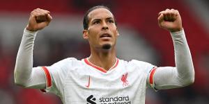 Liverpool fans laud Virgil van Dijk as video of Reds captain treating Man United rivals with 'contempt and disdain' goes viral after crushing Old Trafford win