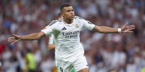 Kylian Mbappe finally gets off the mark in LaLiga in his fourth match as Real Madrid superstar nets twice in 2-0 win over Real Betis to move Carlo Ancelotti's side second