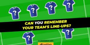 PLAY TEAMSHEET: Can YOU name Jose Mourinho's starting XI from the final game of his second spell at Chelsea?