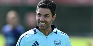 Mikel Arteta names forgotten Arsenal star in his 23-man Champions League squad... despite them not playing for the Gunners in more than a year