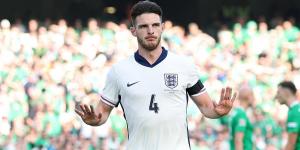 England star Declan Rice reveals the emotional reason why he REFUSED to celebrate his goal against Ireland - claiming it would have been 'disrespectful' to do so