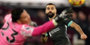 تقييم محمد صلاح بمباراة وست هام ضد ليفربول بالدوري الإنجليزي