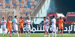 الزمالك يتقدم على أبو قير للأسمدة بهدف في الشوط الأول