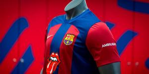 Barcelona shirts to feature Rolling Stones branding in Clásicos vs. Madrid